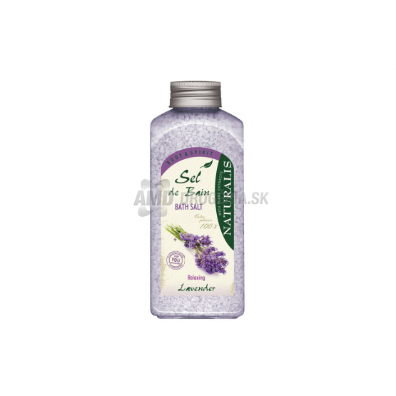NATURALIS BATH SALT SOĽ LEVANDULA 1 KG