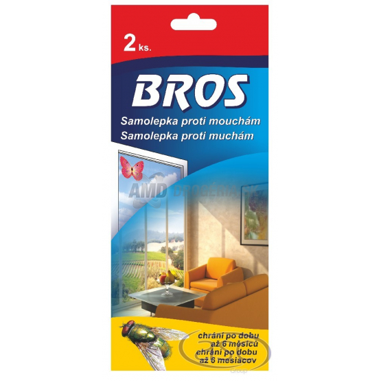 BROS SAMOLEPKA PROTI MUCHÁM OKENNÁ 2 KS