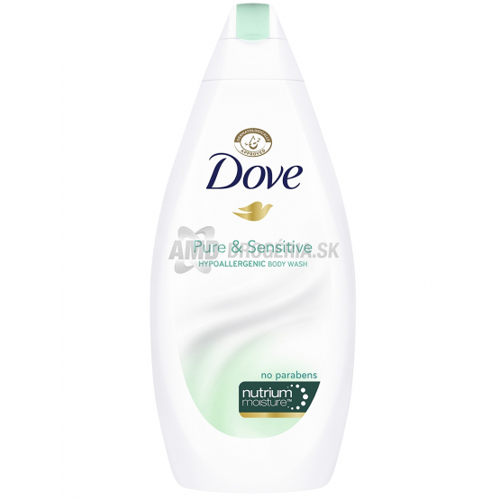 DOVE SPRCHOVÝ GÉL GO PURE A SENSITIVE 500 ML
