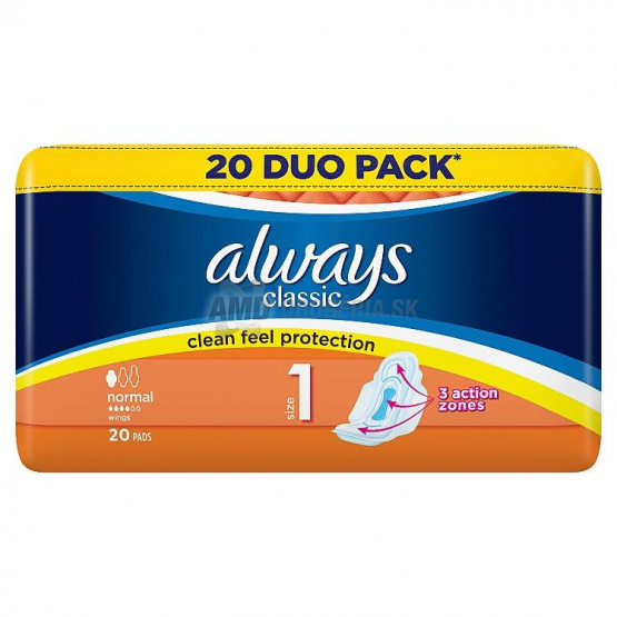 ALWAYS CLASSIC DUO NORMAL 2 X 10 KS