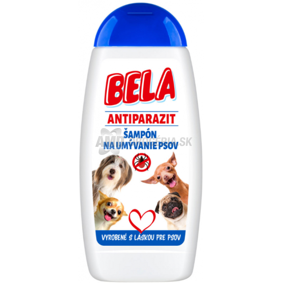 BELA ŠAMPÓN ANTIPARAZIT PRE PSOV 230 ML
