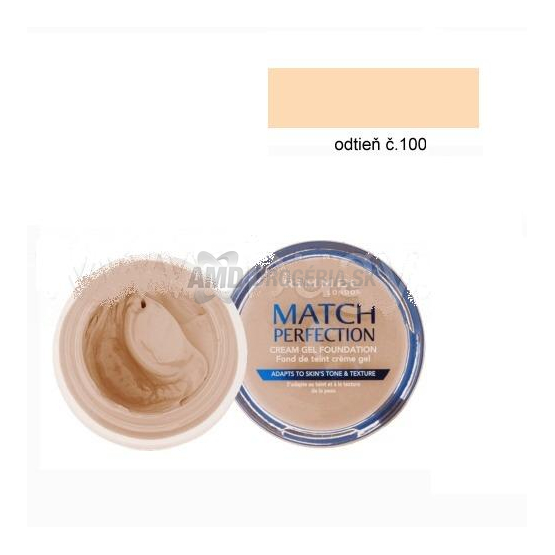 RIMEL MATCH PERFTECTION GÉL MAKE-UP 100