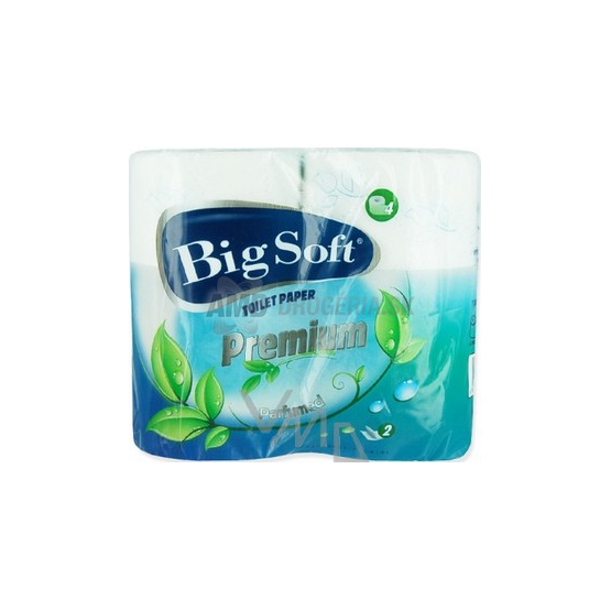 BIG SOFT TOALETNÝ PAPIER PREMIUM 4 KS