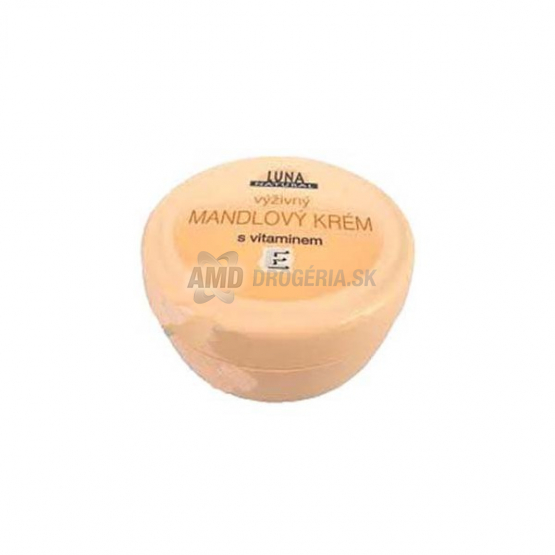 Luna Natural Výživný mandľový krém s vitamínom E, 200 ml