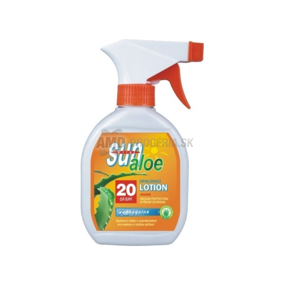SUN ALOE OPAĽOVACIA EMULZIA OF20-300 ML