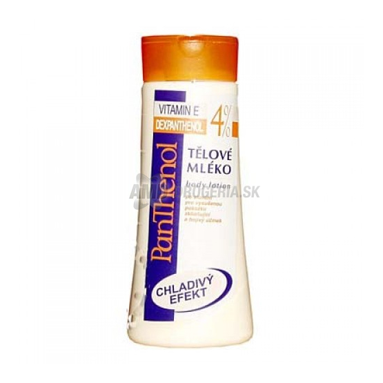 PANTHENOL TELOVÉ MLIEKO 4 % CHLADIVÉ 250 ML