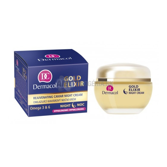 DERMACOL ELIXIR OMLADZUJÚCI S KAVIÁROVÝ NOČNÝ 50 ML