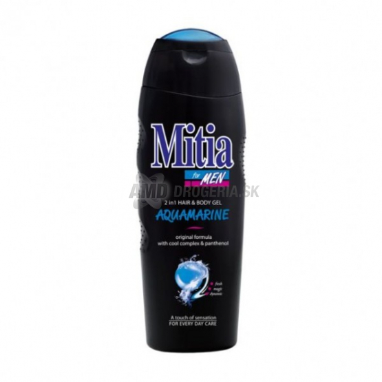 MITIA SPRCHOVÝ GÉL FOR MEN AQUAMARINE 400 ML