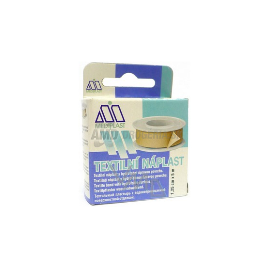 MEDIPLAST NÁPLASŤ 1,25 CM X 5 M