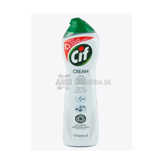CIF CREAM TEKUTÝ PIESOK WHITE 500 ML