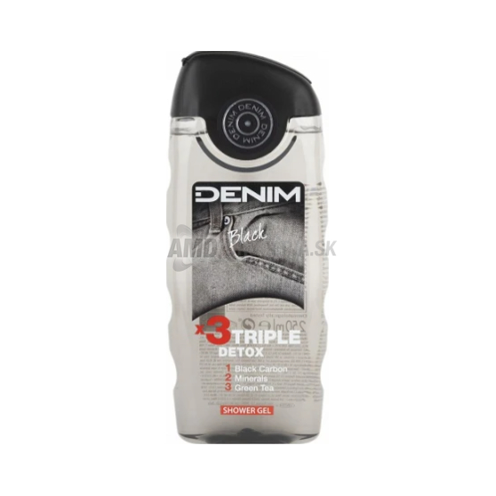 DENIM BLACK SPRCHOVÝ GÉL 250 ML