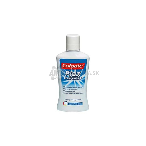 COLGATE PLAX WHITENING ÚSTNA VODA 500 ML