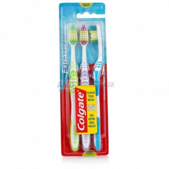 COLGATE EXTRA CLEAN 2+1 ZUBNÁ KEFKA
