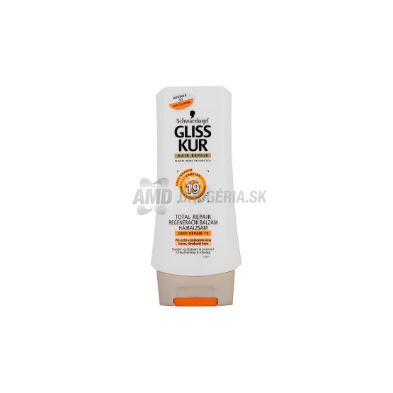 GLISS KUR TOTAL REPAIR BALZAM PRE SUCHÉ VLASY 200 ML