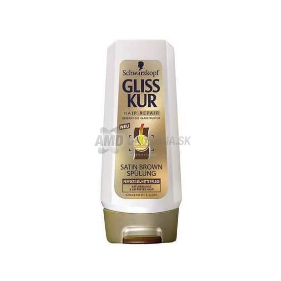 GLISS KUR SATIN BROWN REGENERAČNÝ BALZAM 200 ML