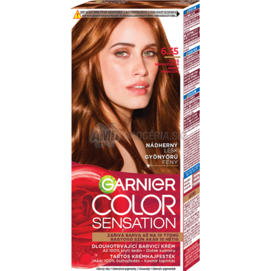 GARNIER COLOR SENSATION 6.35 ZLATÁ MAHAGÓNOVÁ
