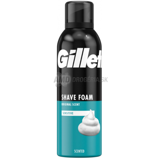 GILLETTE PENA NA HOLENIE SENSITIVE CITLIVÁ POKOŽKA 200 ML