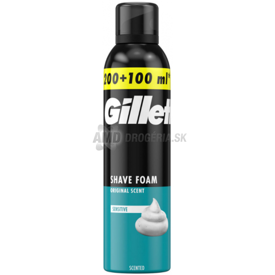 GILLETTE PENA NA HOLENIE SENSITIVE 300 ML