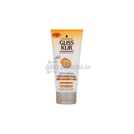 GLISS KUR TOTAL REPAIR REGENERAČNÁ MASKA PRE SUCHÉ VLASY 200 ML