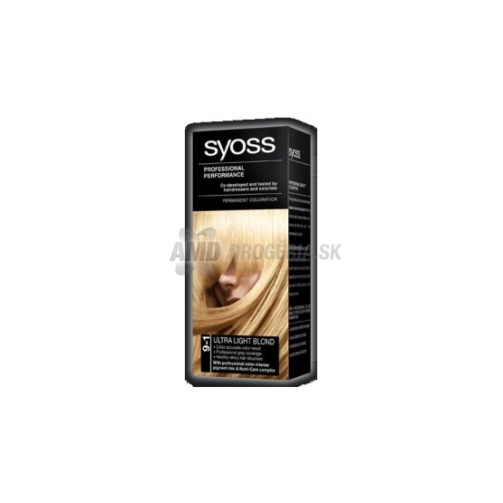 SYOSS COLOR PROFESIONAL 9-1 ZVÁLŠŤ SVETLO PLAVÝ