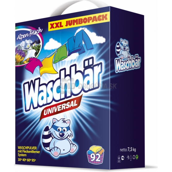 WASCHKONIG PRACÍ PRÁŠOK UNIVERSAL 92PD/7,5KG