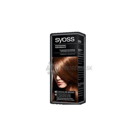 SYOSS COLOR PROFESIONAL 4-8 ČOKOLÁDOVO HNEDÁ