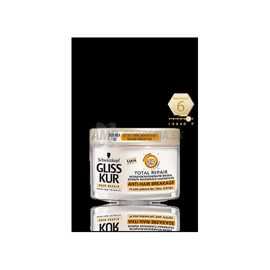 GLISS KUR TOTAL REPAIR REGENERAČNÁ MASKA NA VLASY 300 ML