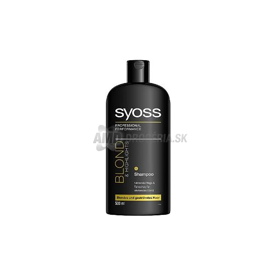 SYOSS ŠAMPON BLOND MELIR 500 ML