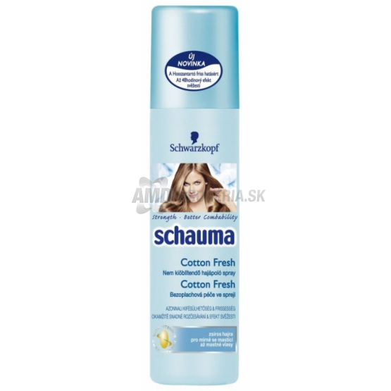 SCHAUMA SPREJ BALZAMOVÝ COTTON FRESH 200 ML
