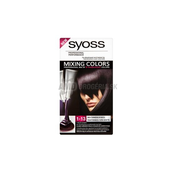 SYOSS COLOR MIX PROFESSIONAL 1-13 RYBEZĽOVO ČERVENÁ