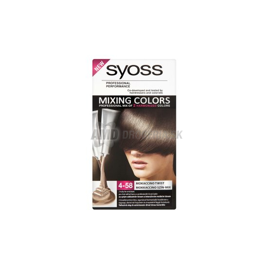 SYOSS COLOR MIX PROFESSIONAL MOKACCINO TWIST 4-58