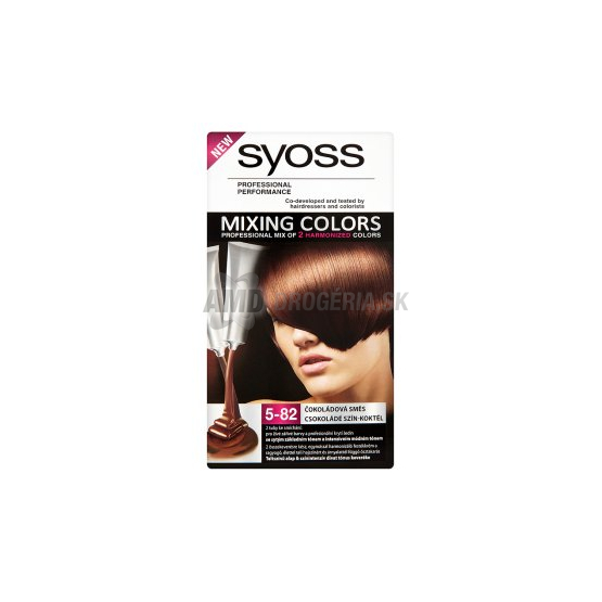 SYOSS COLOR MIX PROFESSIONAL 5-82 ČOKOLÁDOVÁ ZMES