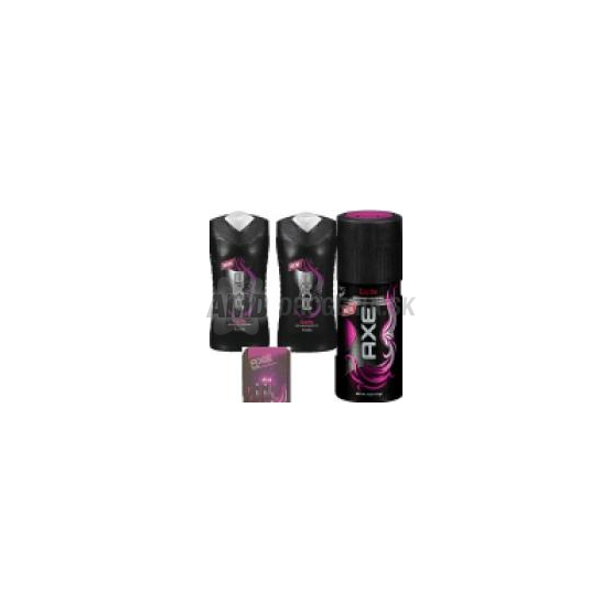 KAZETA AXE EXCITE BAG 2 X SPRCHOVÝ GEL + DEODORANT