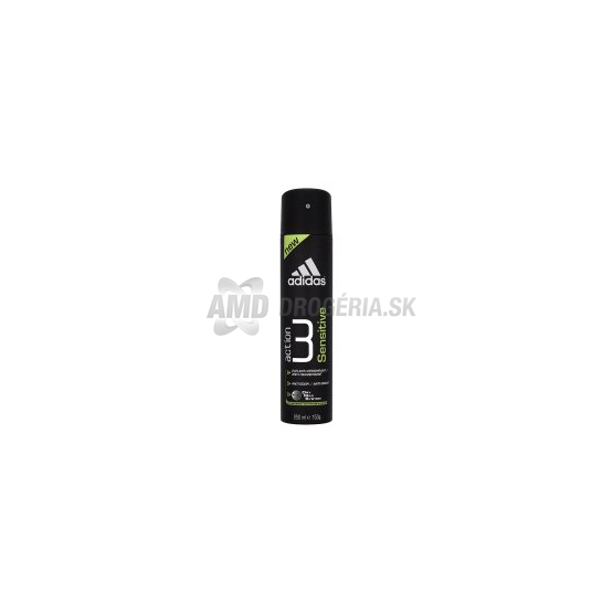 ADIDAS DEODORANT ACTION 3 MEN SENSITIVE 250ML
