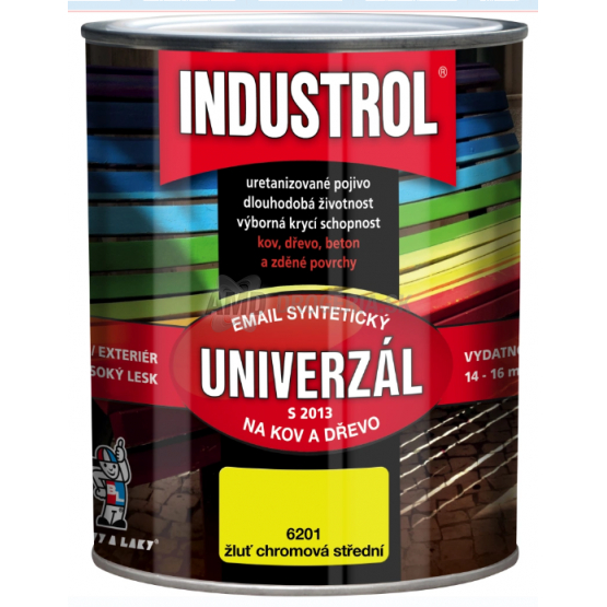 INDUSTROL 6201 ŽLTÁ STREDNÁ 0.6 L