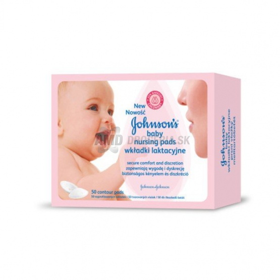JOHNSONS BABY PRSNÉ VLOŽKY 50 KS