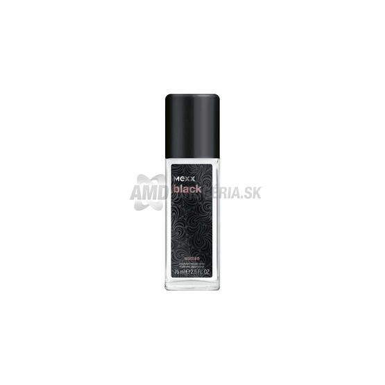 MEXX BLACK WOMAN PARFUMOVANÝ DEODORANT 75 ML