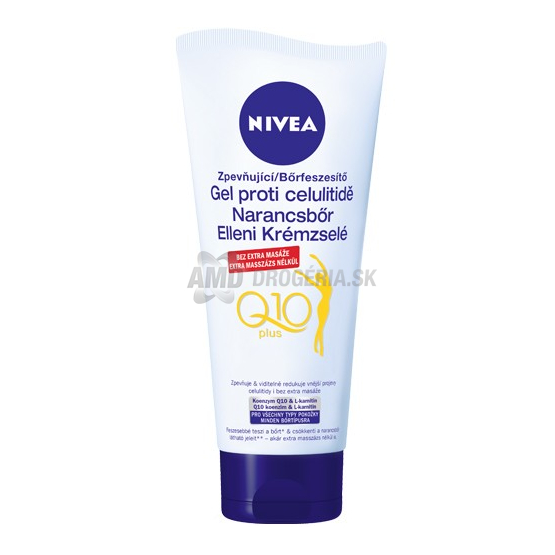 NIVEA SPEVŇUJÍCÍ GÉL PROTI CELULITIDE Q10 PLUS 200 ML