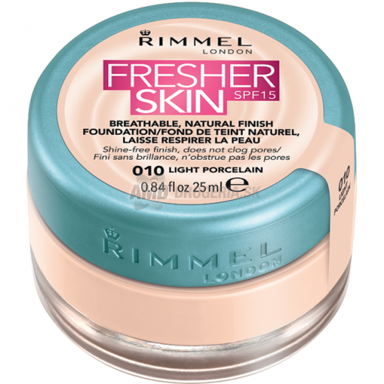 RIMMEL MAKE-UP FRESHER SKIN 010 LIGHT PORCELAIN 25 ML