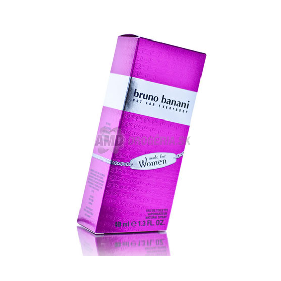 BRUNO BANANI MADE FOR WOMAN EDT-TOALETNÁ VODA 60 ML