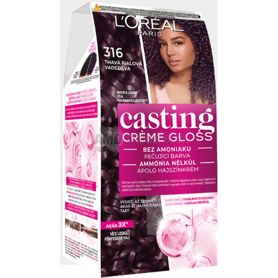 LOREAL CASTING 316 TMAVÁ FIALOVÁ
