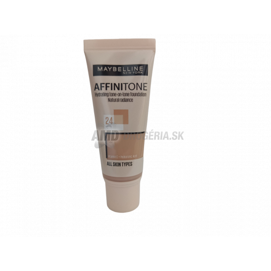 Maybelline Affinitone make-up, odtieň 24, 30 ml