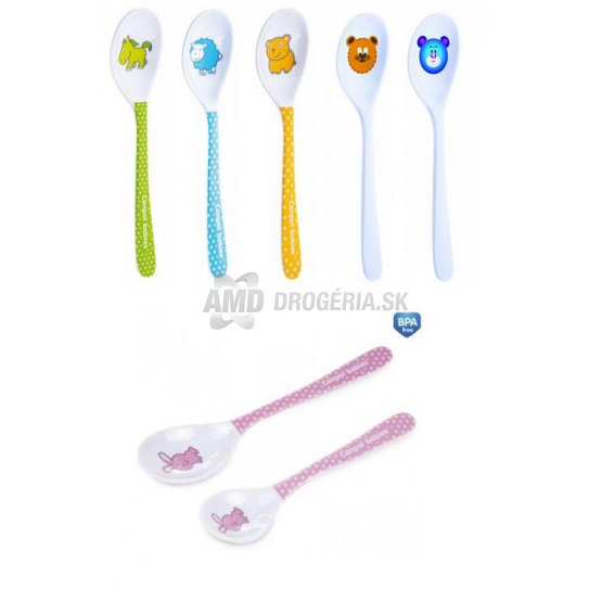CANPOL BABIES MELAMÍNOVÉ LYŽIČKY 2 KS
