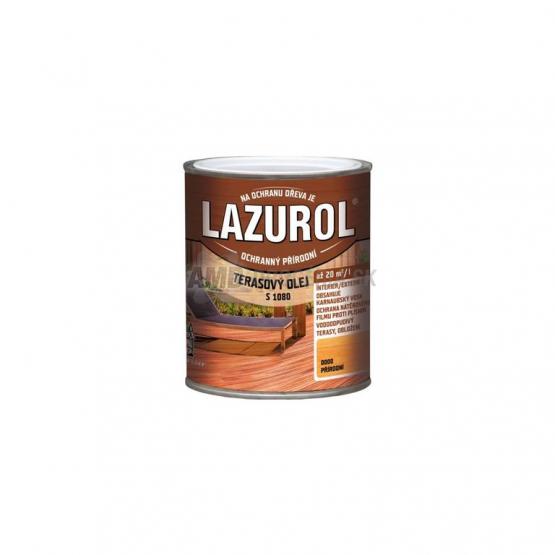 Lazurol Terasový olej S1080, odtieň 0000 prírodný