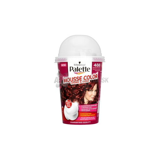 PALETTE MOUSSE 488 INTENZÍVNA ČERVENÁ