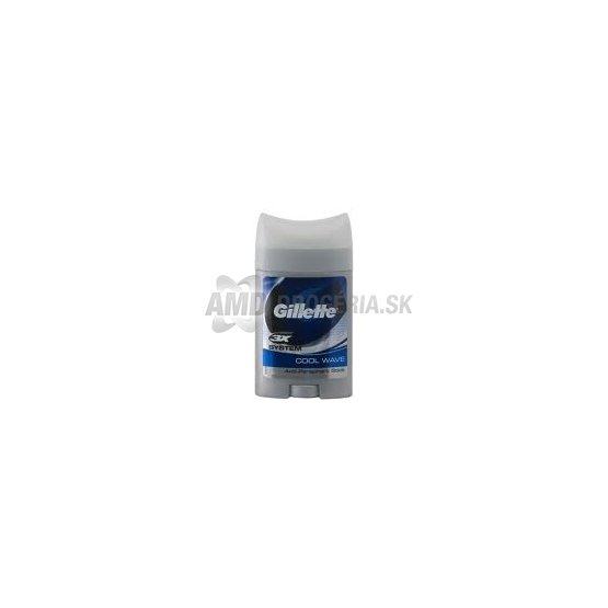 GILLETTE 3X SYSTEM ANTIPERSPIRANT COOL WAVE STICK 48 ML