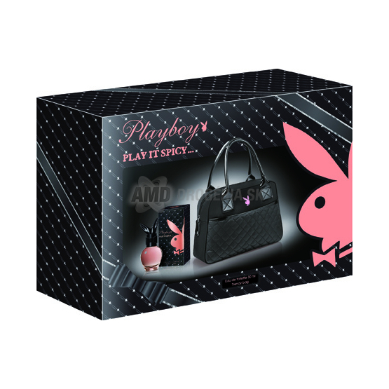 PLAYBOY PLAY IT SPICY TOALETNÁ VODA 30 ML + KABELKA