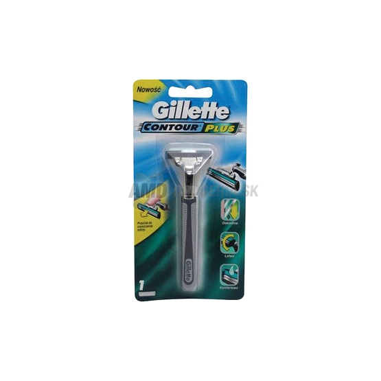 GILLETTE CONTOUR STROJČEK + 1 NÁHRADNÁ HLAVICA