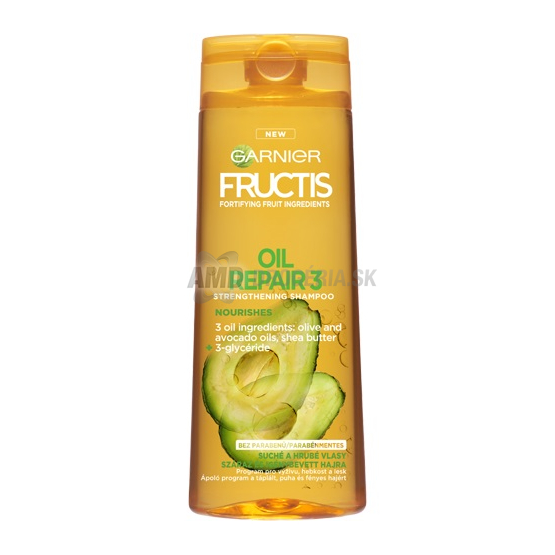 FRUCTIS ŠAMPÓN 400ML OIL REPAIR 3