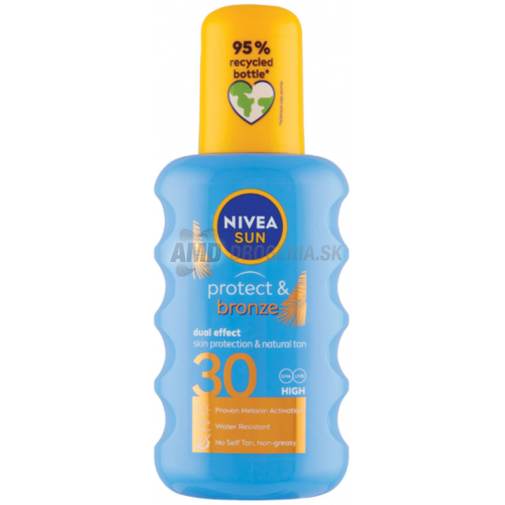 NIVEA SUN SPREJ BRONZE OF 30 200 ML